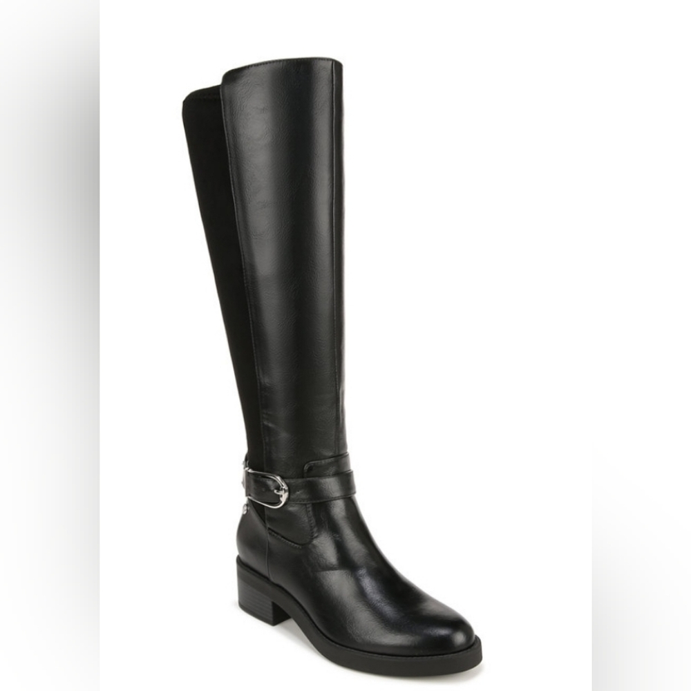 New Lifestride blk knee high boots size 10